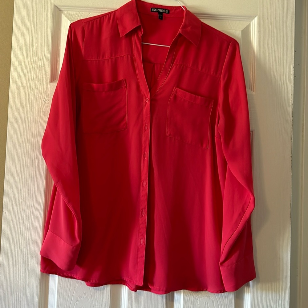 Express portfolio button down shirt